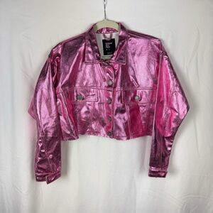 Metallic Pink Jacket